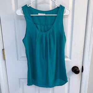 Hinge Teal Green Silk Work Tank – Size Medium - from Nordstrom